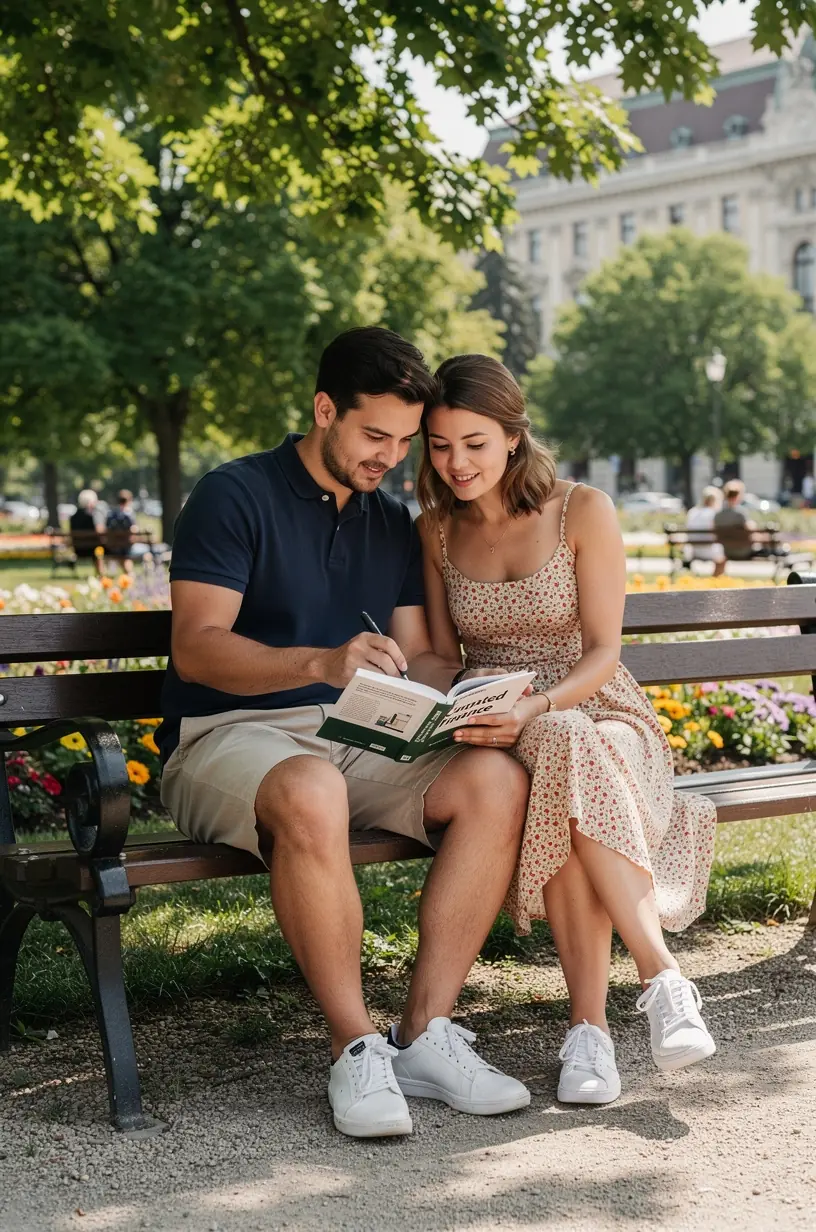 Kiválasztott személyes pénzügyi könyvek gyűjteménye asztalon